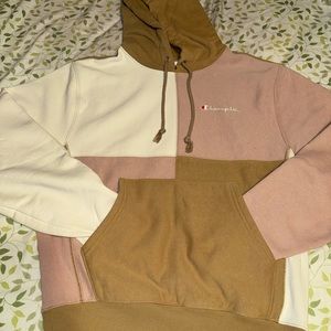 Color block Champion reverse weave hoodie